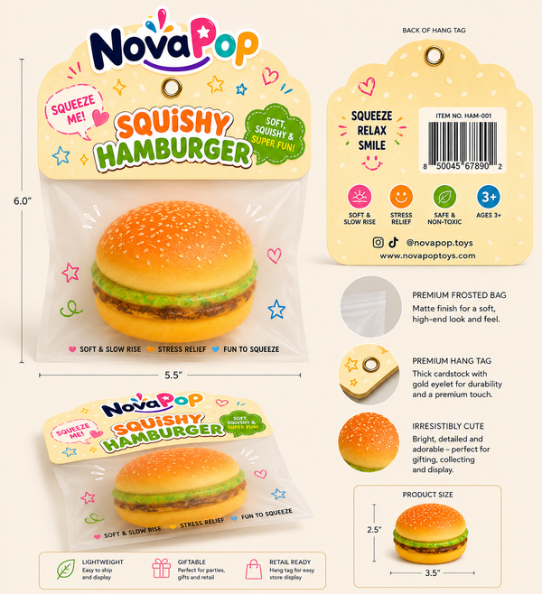 Squishy Hamburger