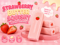 NovaPop Squishy Butter Strawberry – Slow Rise Sensory Toy