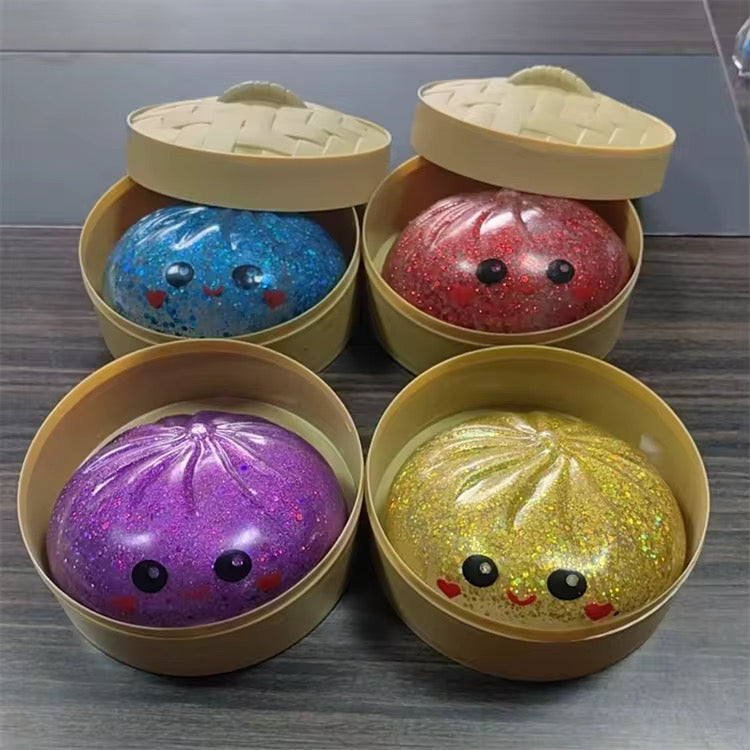NovaPop Squishy Mystery Dumplings – Glitter Series