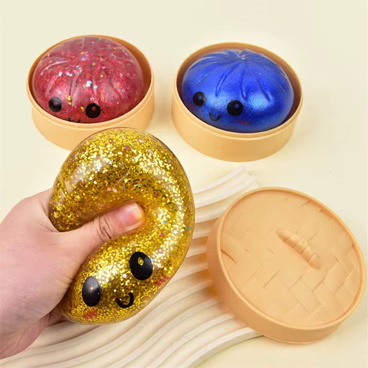 NovaPop Squishy Mystery Dumplings – Glitter Series